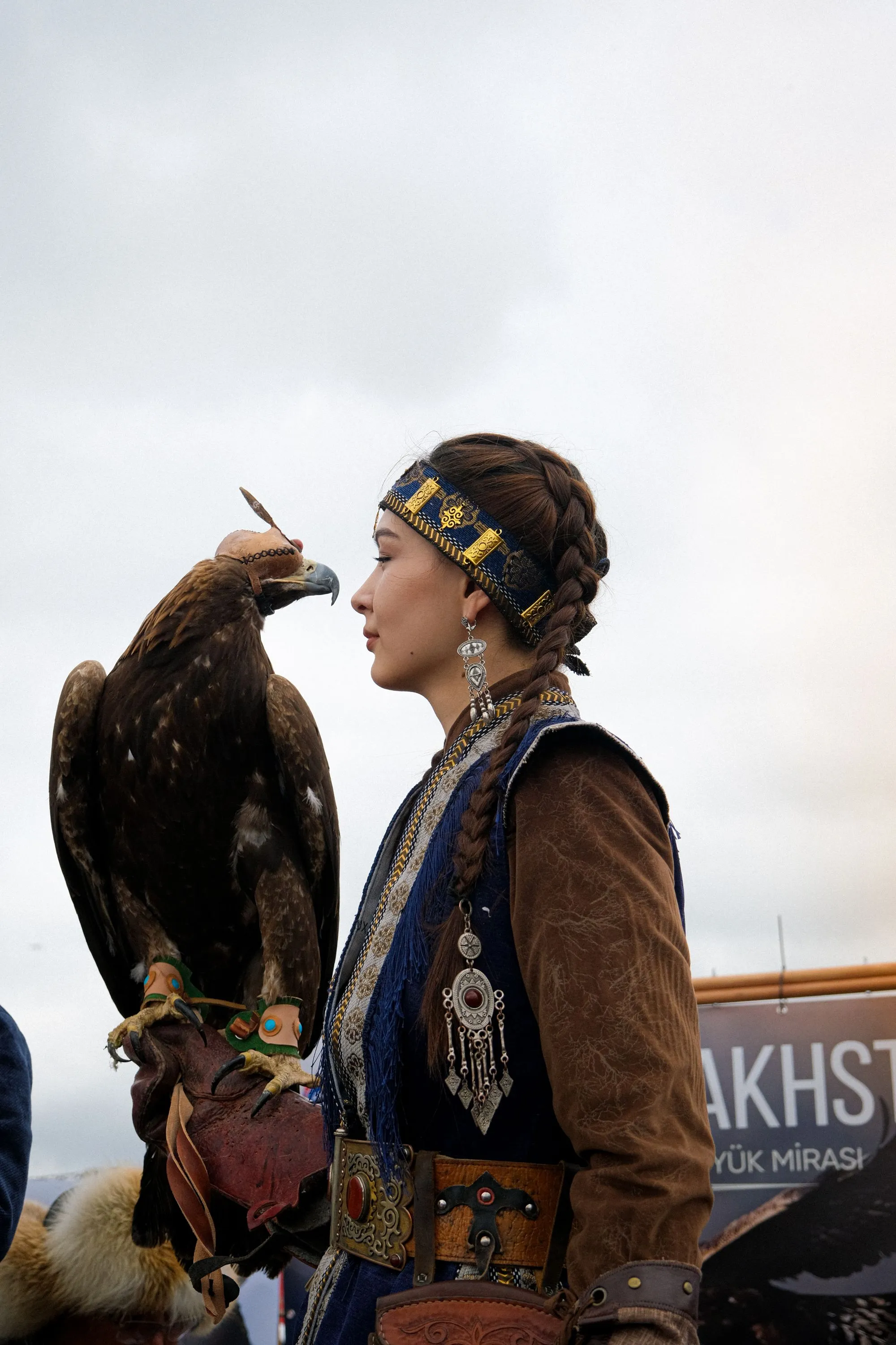 Golden eagle hunters & the Golden Man